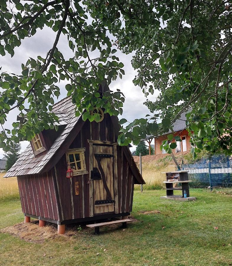 Ferienhaus Waldblick Siegmundsburg Esterno foto