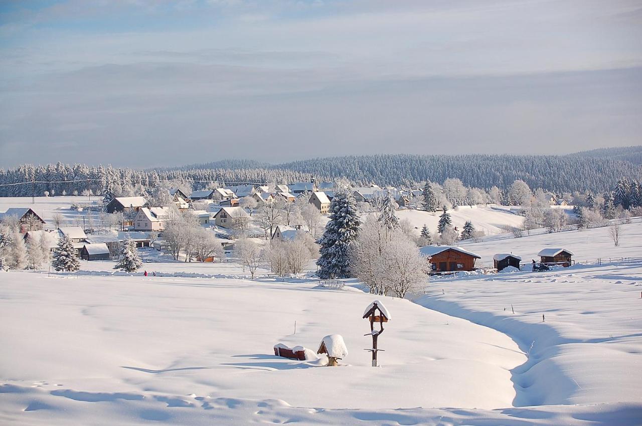 Ferienhaus Waldblick Siegmundsburg Esterno foto