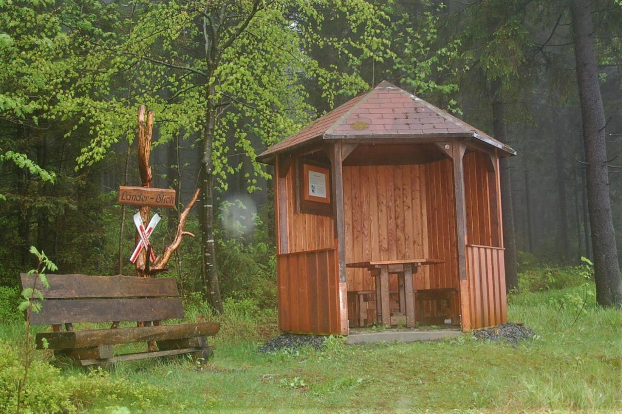Ferienhaus Waldblick Siegmundsburg Esterno foto